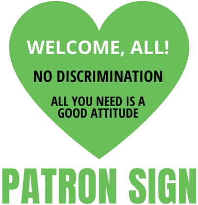 Patrons Welcome